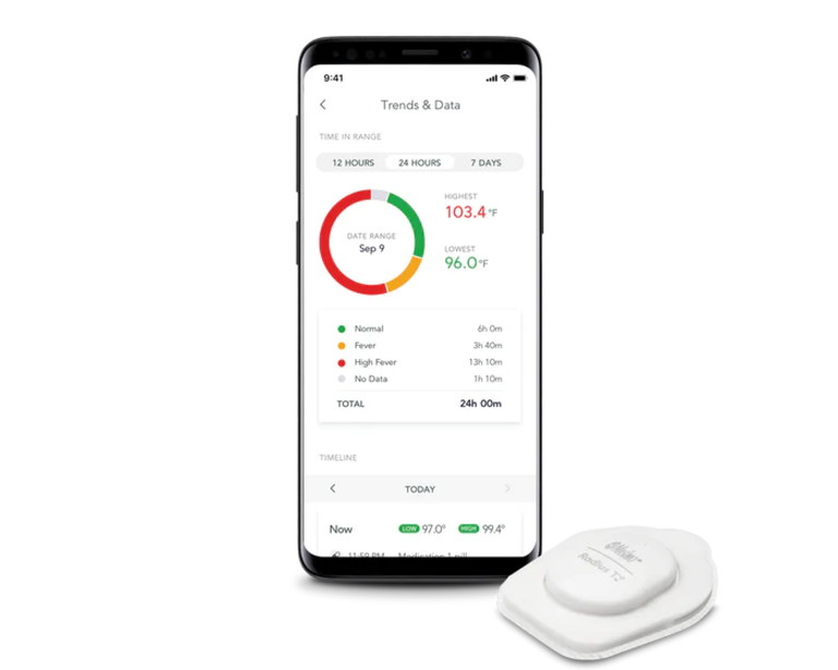 Radius T°™ Wearable Thermometer, , dynamic